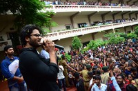 Nannu Dochukunduvate Movie Team at KIET College